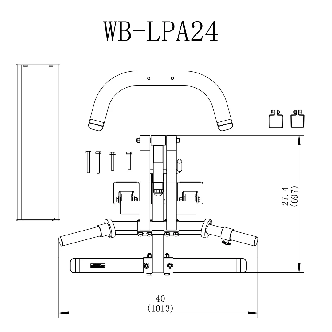 Workbench Leg Press Attachment - Image 4